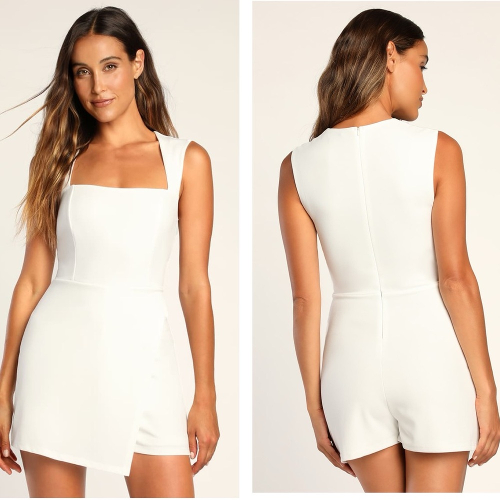 Lulu's White Mini Dress